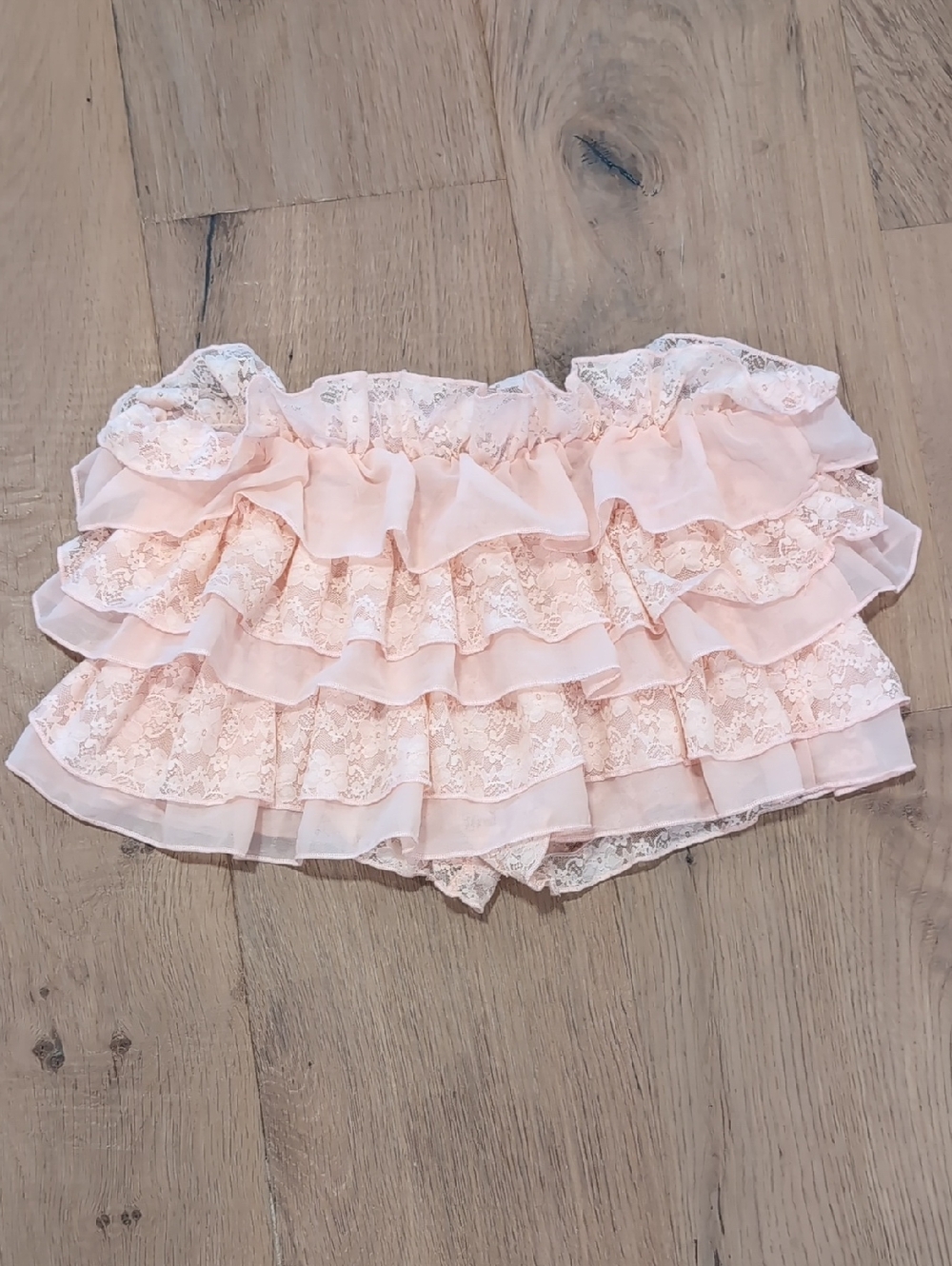 Ruffled Lace Skort